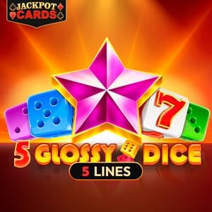 5 Glossy Dice